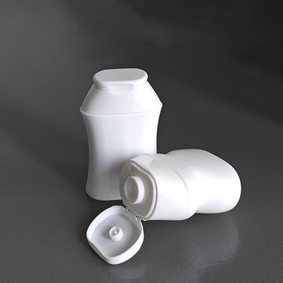 Flip Top Cap Design 40ml 60ml HDPE Cosmetic Bottle with Customizable Shapes for Shampoo and Skincare