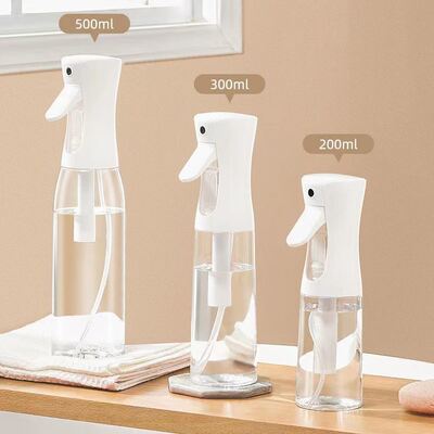 Hot Sales 100ml 150ml 200ml 500ml & 700ml Plastic Continuous Spray Bottle with Fine Mist Sprayer