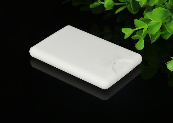 20ml Perfume Pump Sprayer Plastic , Beautiful Color Credit Card Spray Bottle