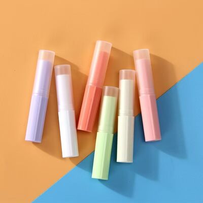 Wholesales 3G Plastic Cylinder Lip Stick Tube Empty Packaging Matte Tube for Lip Care Balm