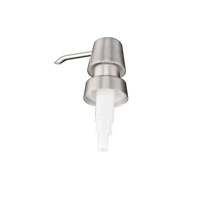 Durable 28mm Stainless Steel External Spring Lotion Dispenser Pump for Cosmetic Bottles