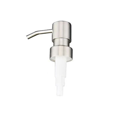 Durable 28mm Stainless Steel External Spring Lotion Dispenser Pump for Cosmetic Bottles