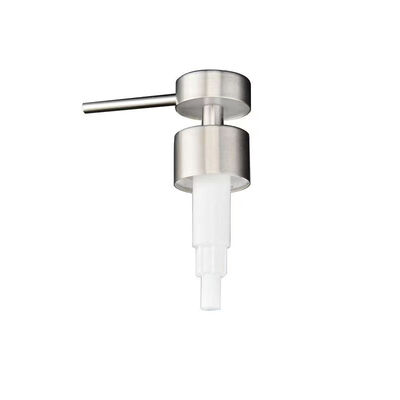 Durable 28mm Stainless Steel External Spring Lotion Dispenser Pump for Cosmetic Bottles