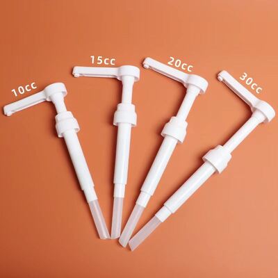 28mm Food Grade Plastic Pump Dispenser Leak-Proof Syrup Sauce Dispensing Pump for 750ml 1L Bottles