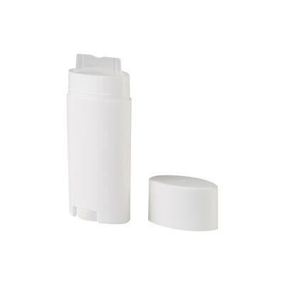 Wholesale Customized 35g 50g 75g Plastic PP Empty Deodorant Stick Tube with Twist-Up Design