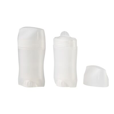 45g 75g Empty Deodorant Stick with Twist-Up Mechanism and Custom Color Options for Refillable Deodorant Tube