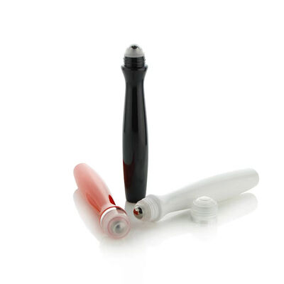 Custom Color 10ml 15ml Streamlined Waist Curve Leakproof Roll-on Bottle for Skincare Essential Oil Cooling Liquid