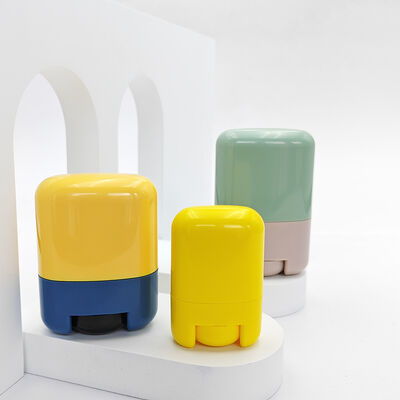 Refillable Deodorant Stick Tube with Custom Printing and Replaceable Inner Bottle in 13g 30g 50g 75g Sizes