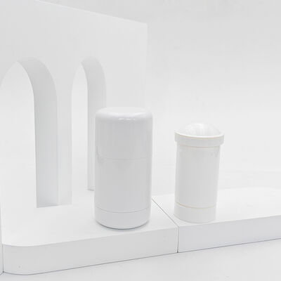 Wholesale Plastic 30g 50g Cylinder Empty Deodorant Stick Tube with Custom Logo Printing