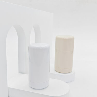 Wholesale Plastic 30g 50g Cylinder Empty Deodorant Stick Tube with Custom Logo Printing