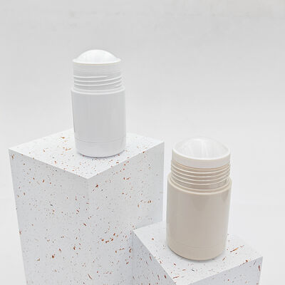 Wholesale Plastic 30g 50g Cylinder Empty Deodorant Stick Tube with Custom Logo Printing