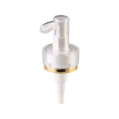 Customized Luxury 24/410 & 28/410 Plastic Lotion Pump with Double Shell Structure and Customizable Color