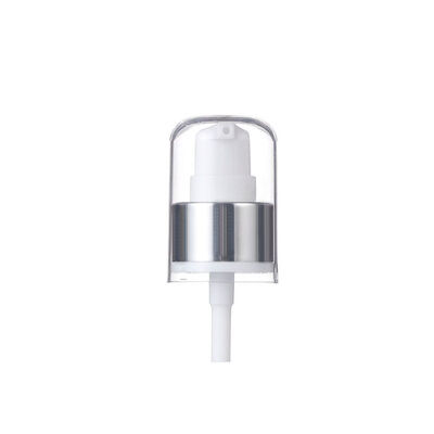 20/410 and 24/410 Neck Size Cosmetic Cream Pump with UV Printing and Screw-On Closure Plastic Lotion Pump