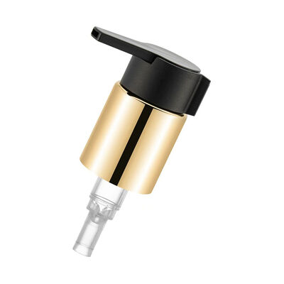 Non Spill Portable Screw-On Cream Pump Lotion Pump with 20/410 24/410 28/410 PP Plastic for Cosmetics OEM