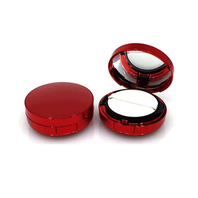 13g/15g Capacity ABS/PP Material Screen Printing Makeup Cosmetic Box Empty Cosmetic Compact for Foundation CC Cream