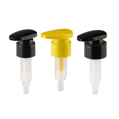 Customized Colors Smooth Skirt Screw-On Plastic Lotion Pump and Screw Lotion Pump for Cosmetic Packaging
