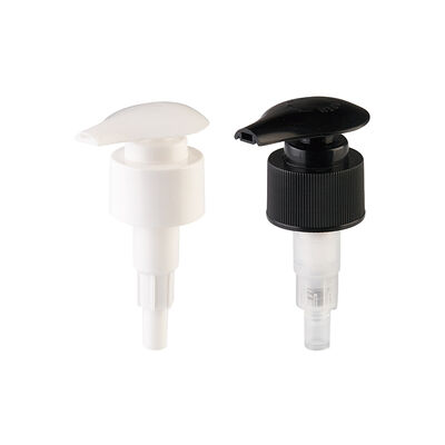 Left-Right Lock Lotion Pump with 1.8-2.2cc Dosage and 24mm 28mm Closure Size Plastic Lotion Pump