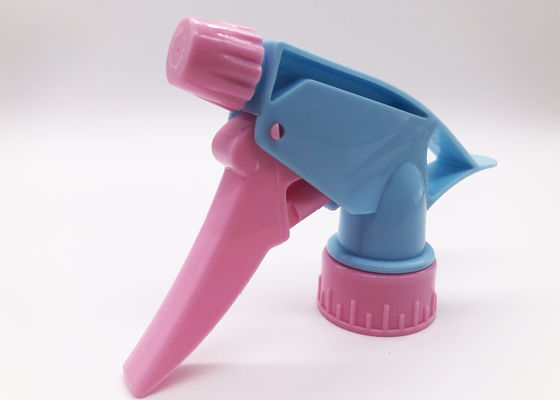 Non Spill Candy Colors Plastic Trigger Sprayer 28 / 410 For Gardening